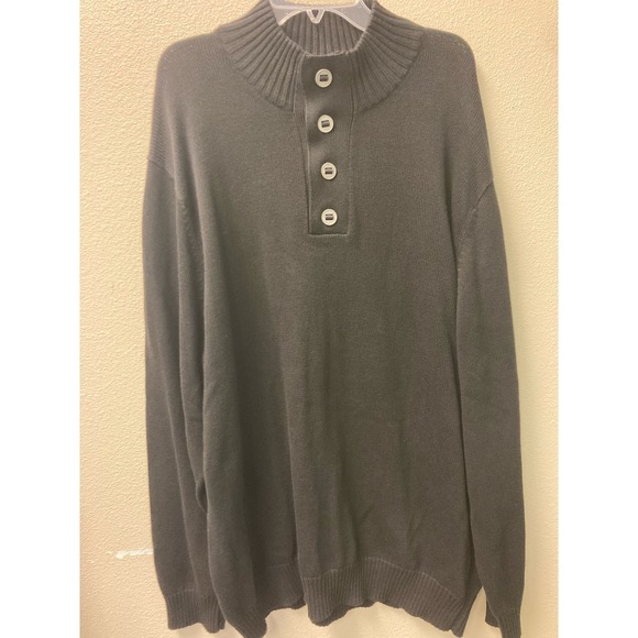 Joe Joseph Abboud Mens Dress‎ Sweater Size XL Black - Picture 1 of 7